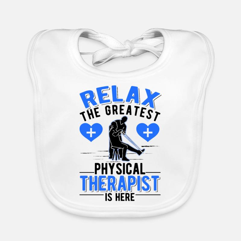 Physiotherapist Physiotherapy Physio Organic Baby Bibs