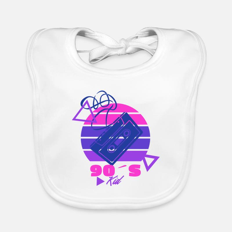 90s Kid Baby Bio-Lätzchen