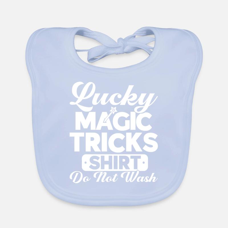 Magicien Party Magic Tricks Performer Magicien Bavoir bio Bébé