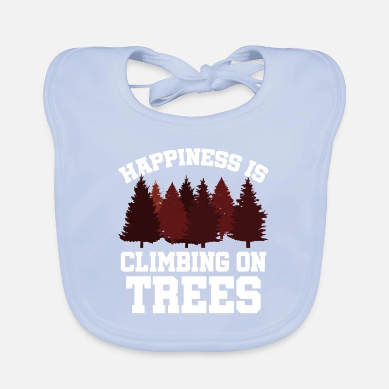 Tree Climbing Baby Bio-Lätzchen