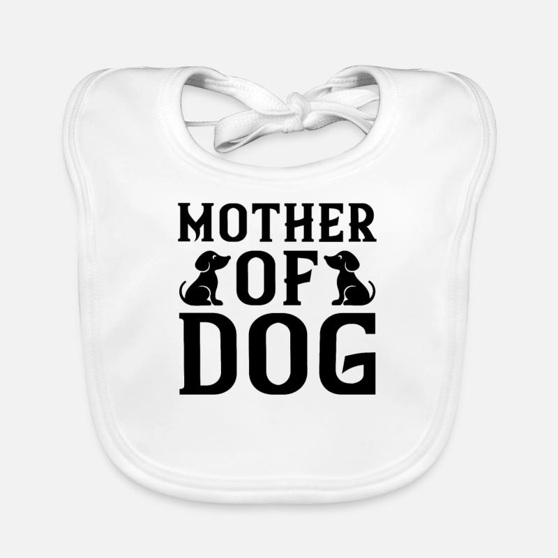 Mutter von Hund Baby Bio-Lätzchen