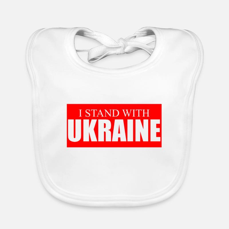 Victoire de l’Ukraine Bavoir bio Bébé