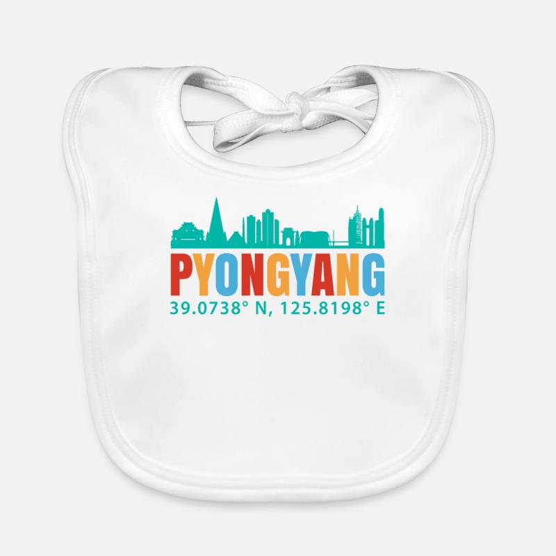 Pyongyang Bavoir bio Bébé