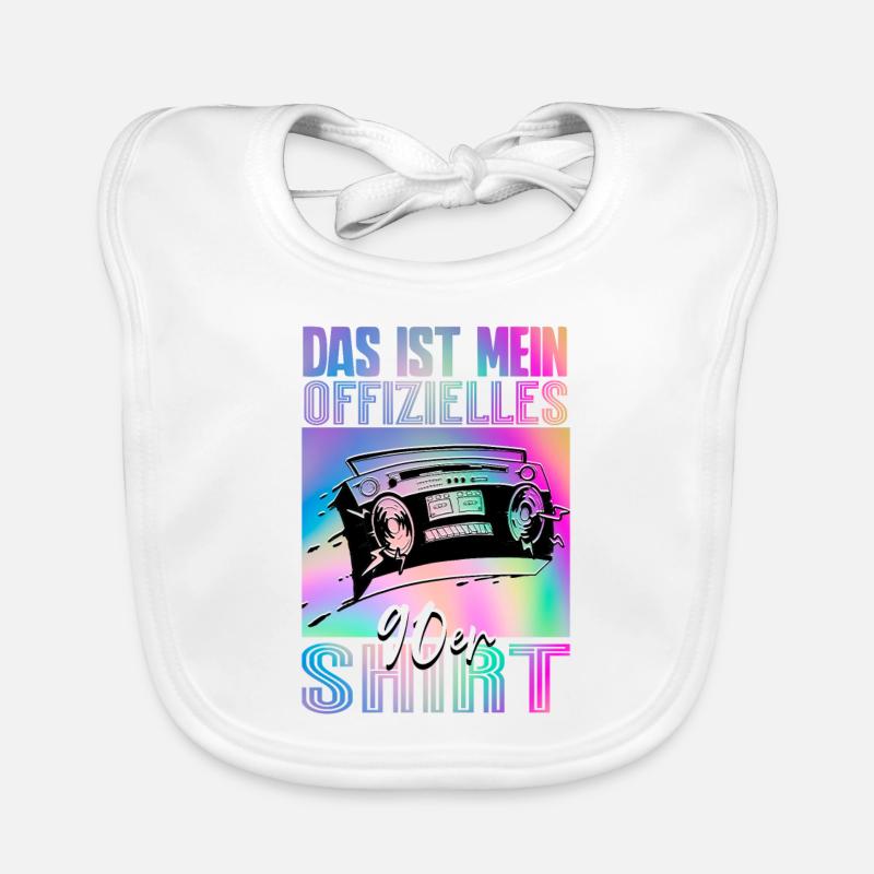 90er Jahre Baby Bio-Lätzchen