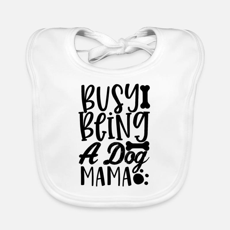 Employée comme mère de chien Bavoir bio Bébé