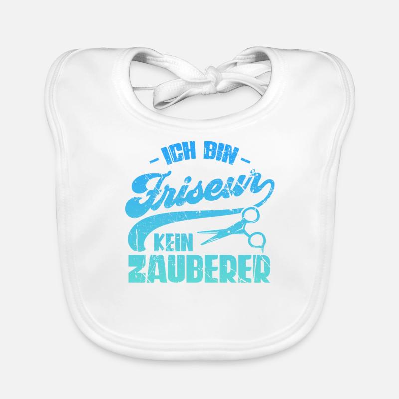 Ich Bin Friseur Baby Bio-Lätzchen