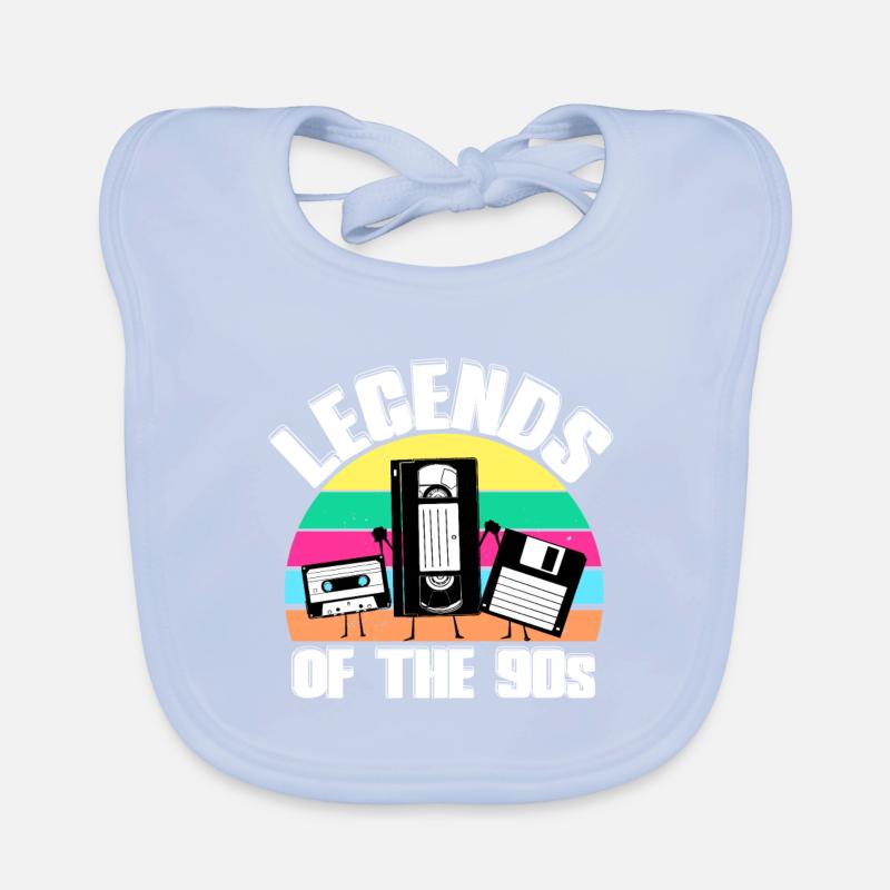 nineties Organic Baby Bibs