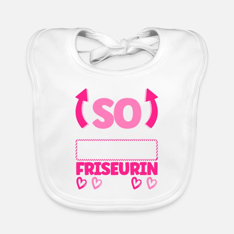 Friseurin Baby Bio-Lätzchen