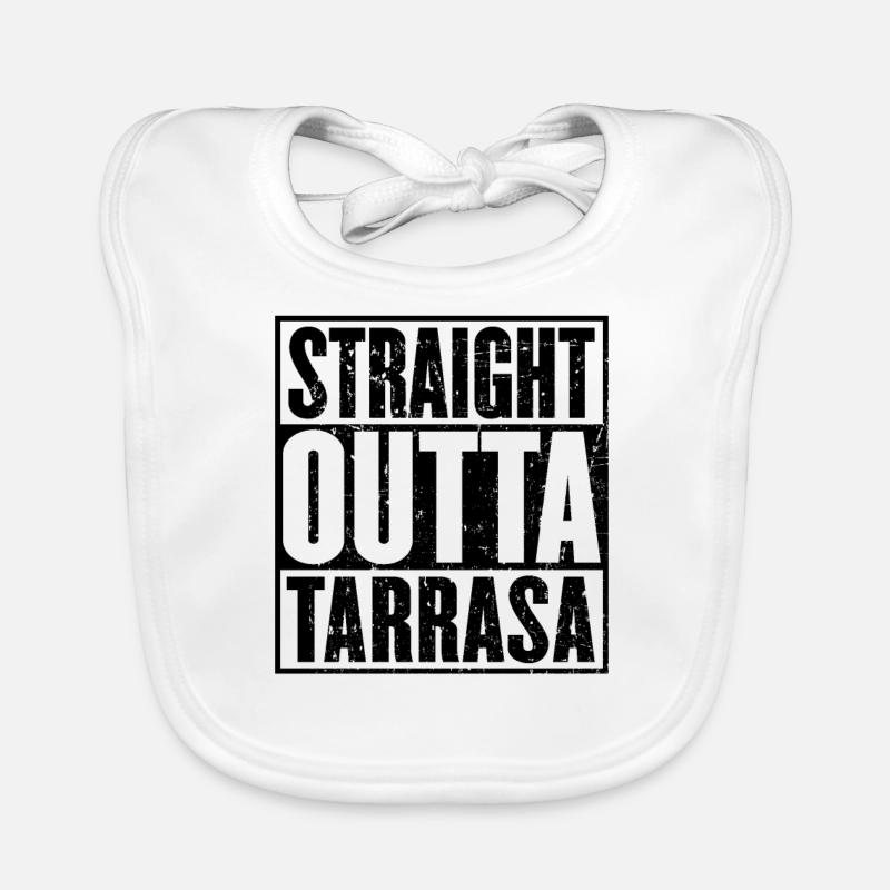 Gerade Outta Tarrasa Baby Bio-Lätzchen