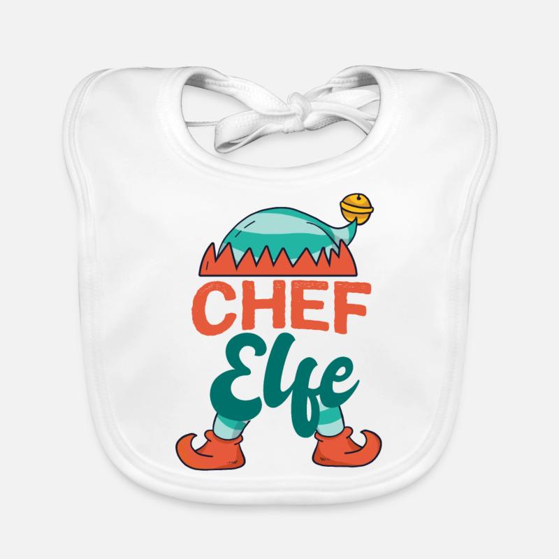 Frohe Weihnachten Christmas Xmas Baby Bio-Lätzchen