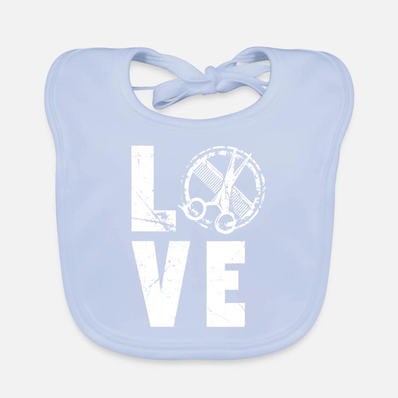 Coiffeur d’amour Bavoir bio Bébé