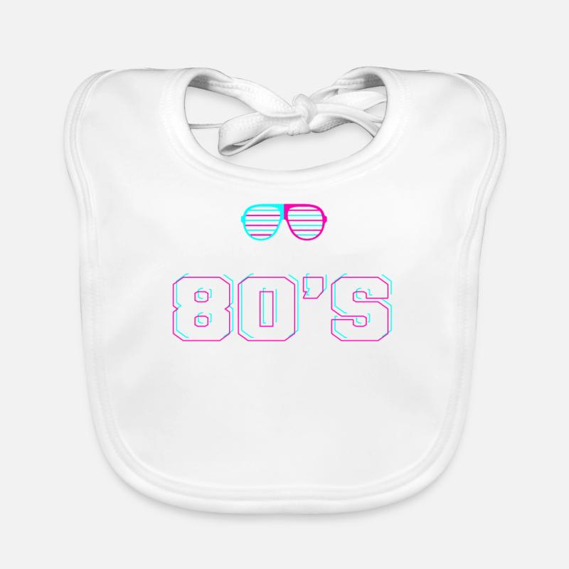 80s This is my 80s costume Organic Baby Bibs