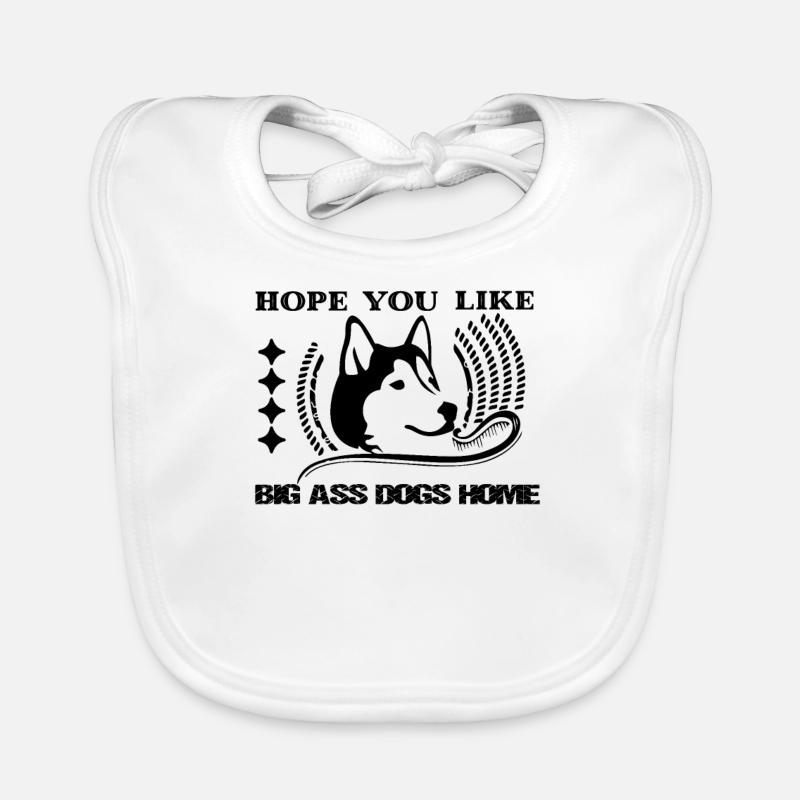 Ich hoffe du magst Hunde mit großen Ärschen Baby Bio-Lätzchen