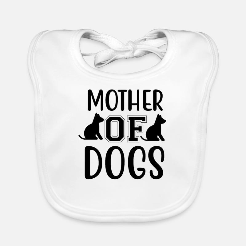 Mutter von Hunden Baby Bio-Lätzchen