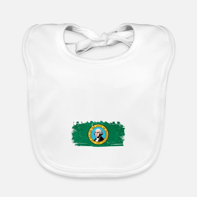 Washington Bavoir bio Bébé