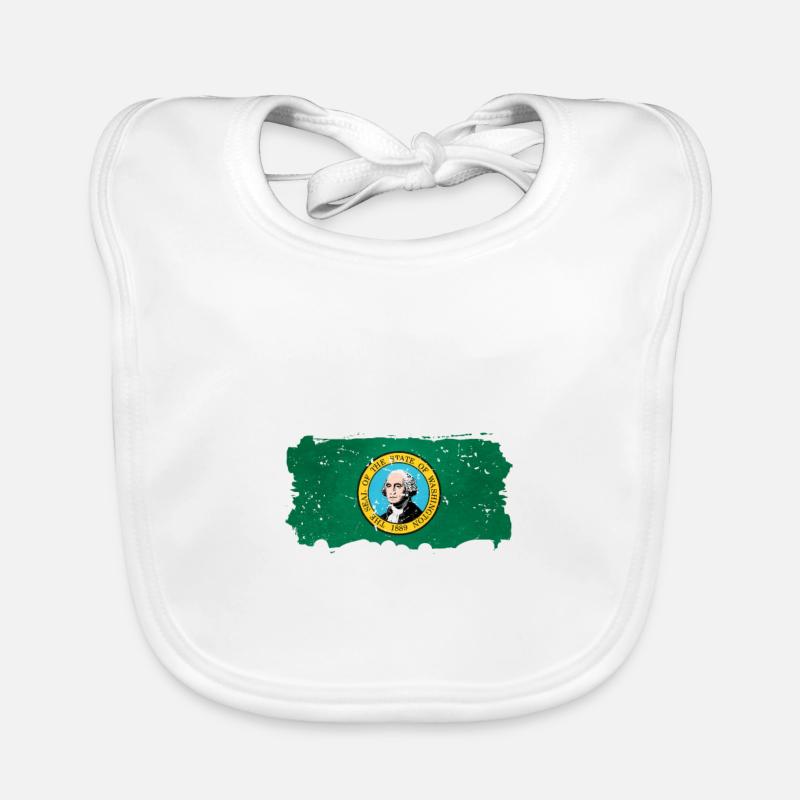 Washington Bavoir bio Bébé