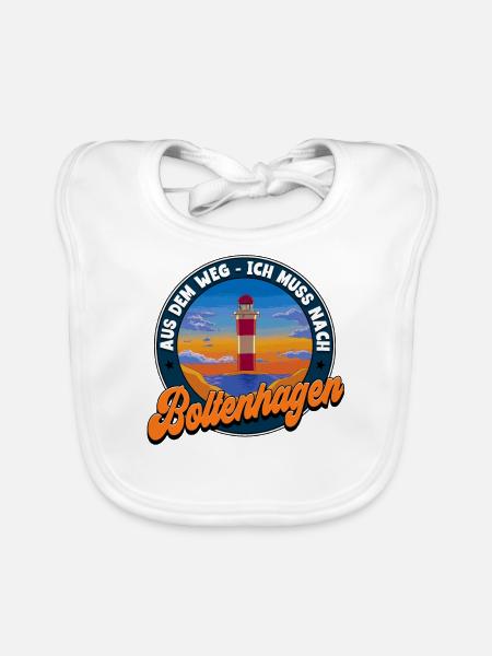 Boltenhagen - Baby Bio-Lätzchen - Weiß