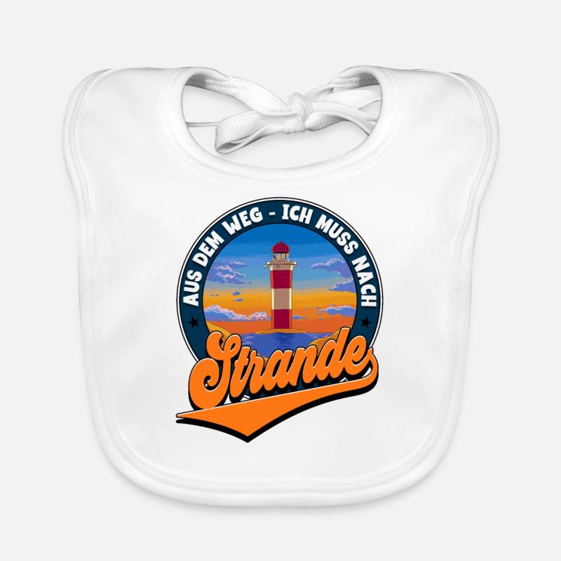 Strande Baby Bio-Lätzchen