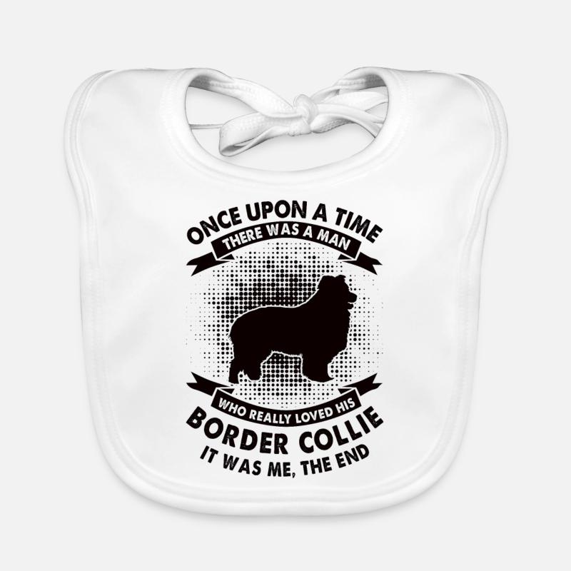 Once Upon a Time - Border-Collie Organic Baby Bibs