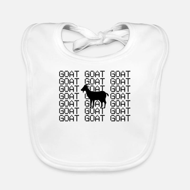 Ziege Baby Bio-Lätzchen