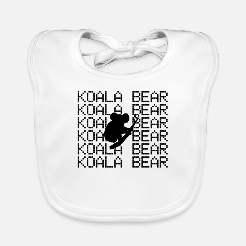 Koala Bär Baby Bio-Lätzchen