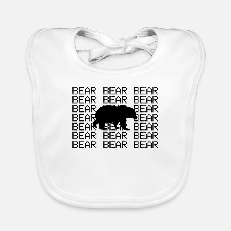 Ours Bavoir bio Bébé