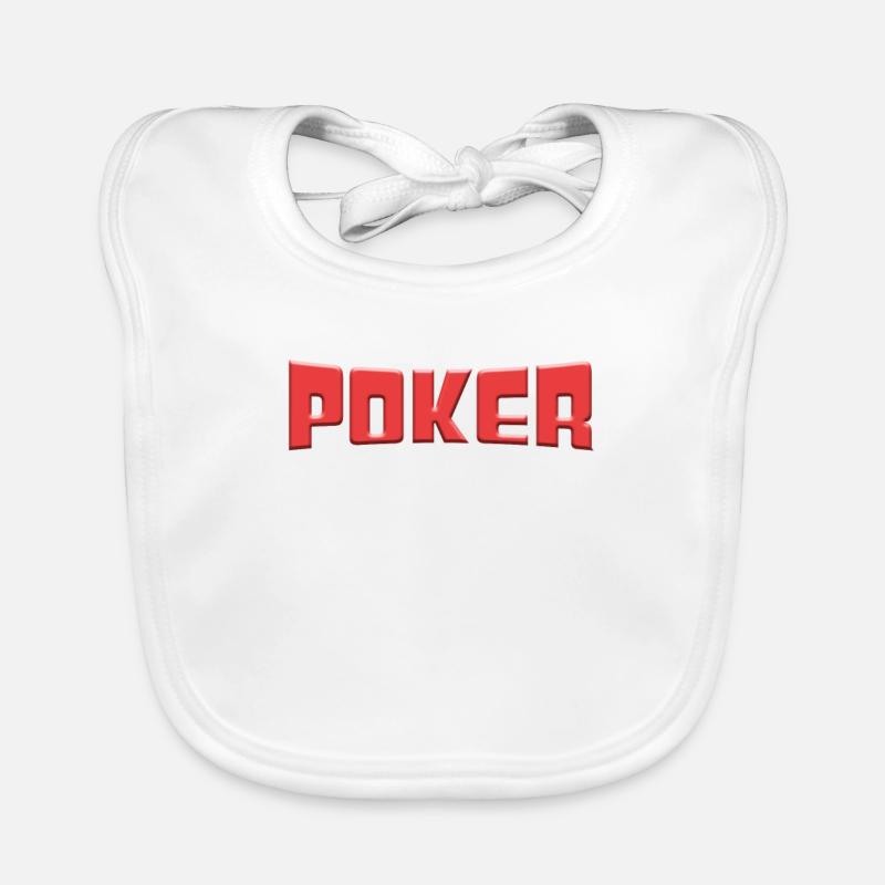Poker Baby Bio-Lätzchen