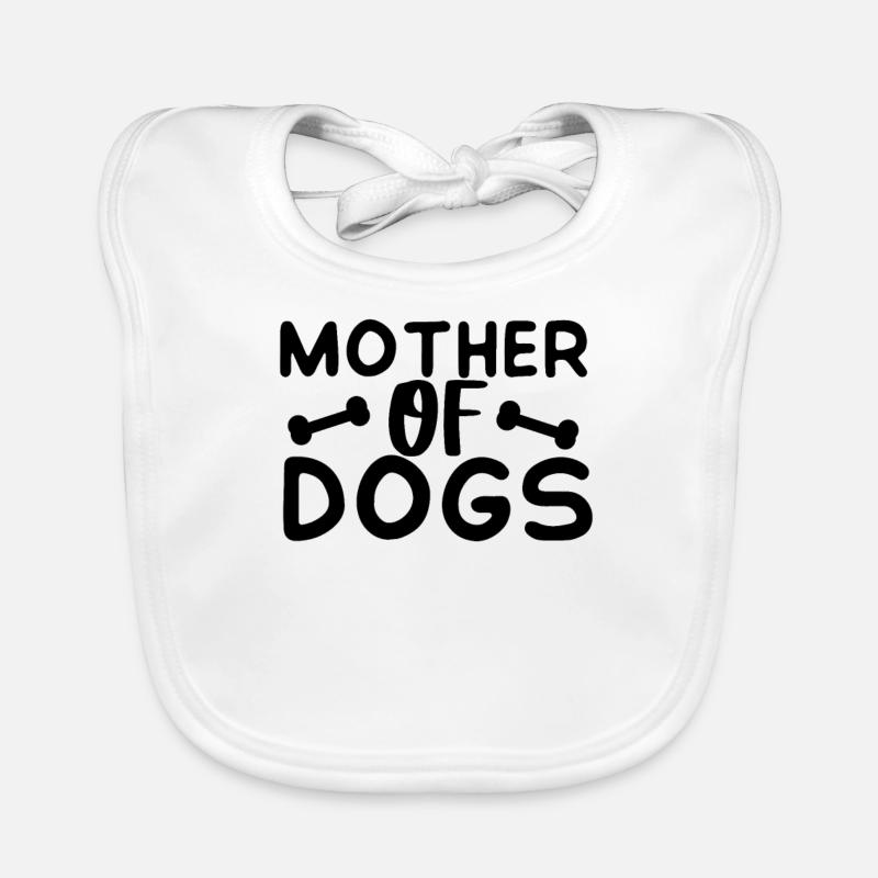 Mère de chiens Bavoir bio Bébé