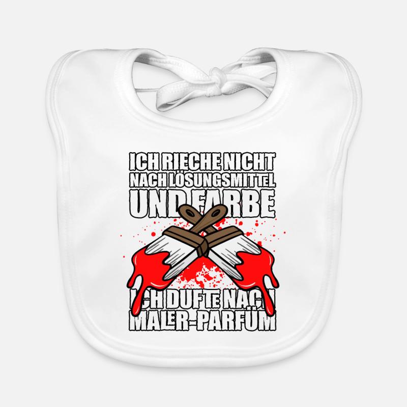 Maler Baby Bio-Lätzchen
