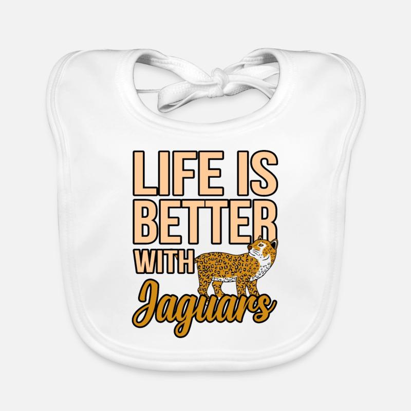 Jaguar Baby Bio-Lätzchen