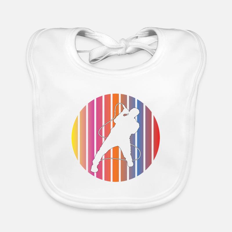 Singer Musicians Singing Band Singing Hobby Singer Organic Baby Bibs