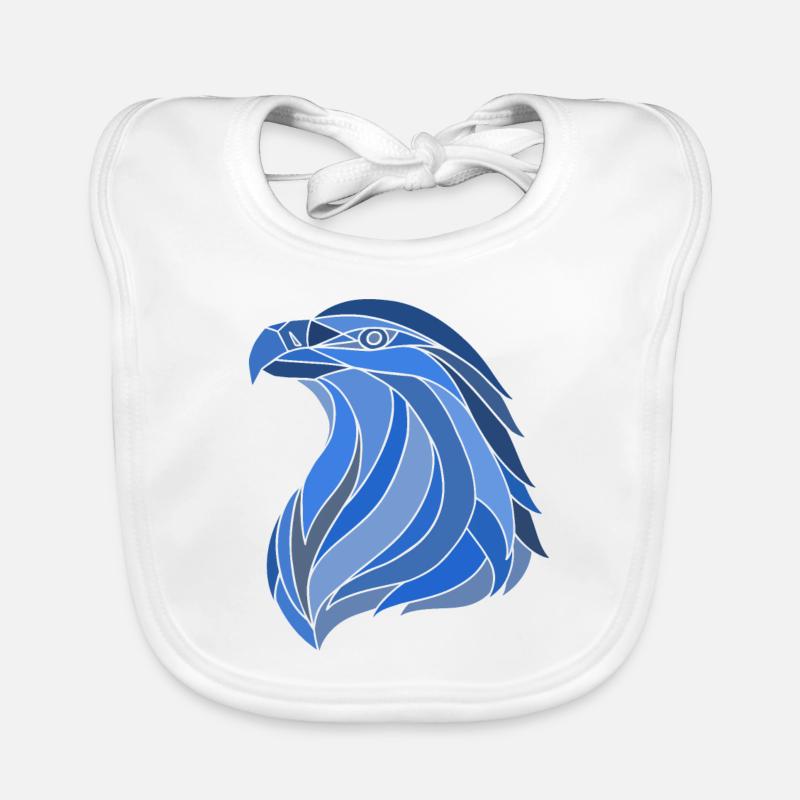 eagle blue Baby Bio-Lätzchen