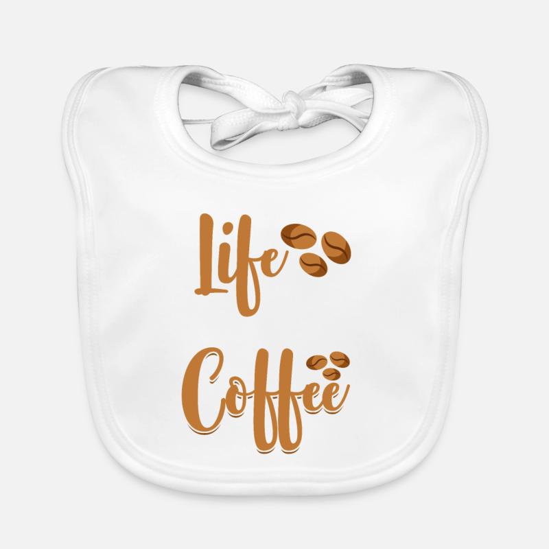 Kaffee Baby Bio-Lätzchen