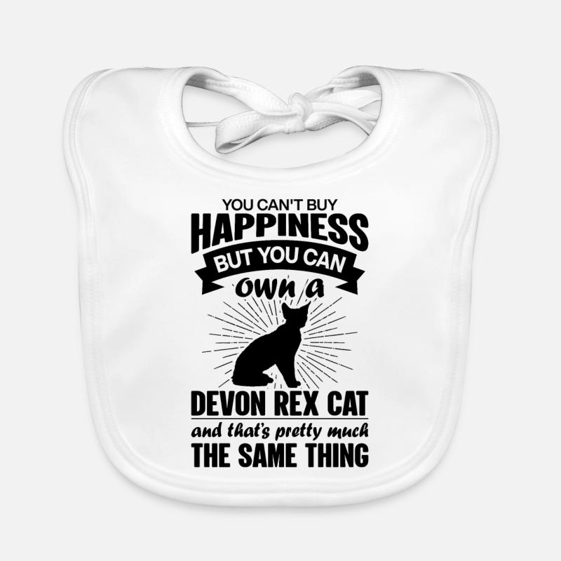 Can buy a Devon Rex cat Organic Baby Bibs