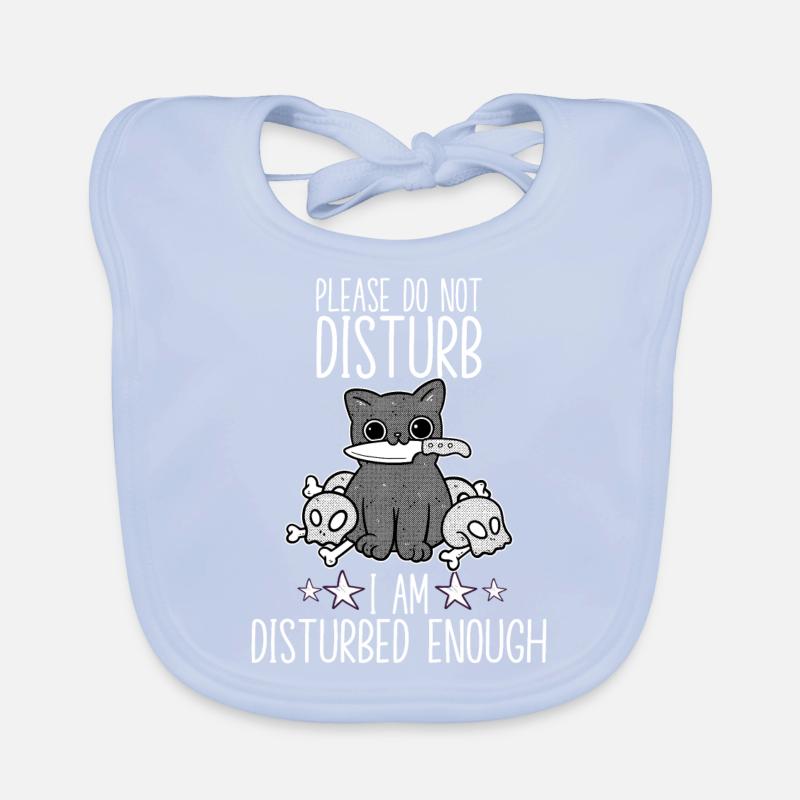 Drôle de chat Propriétaire Tenue Chats Accessoires Chats Bavoir bio Bébé