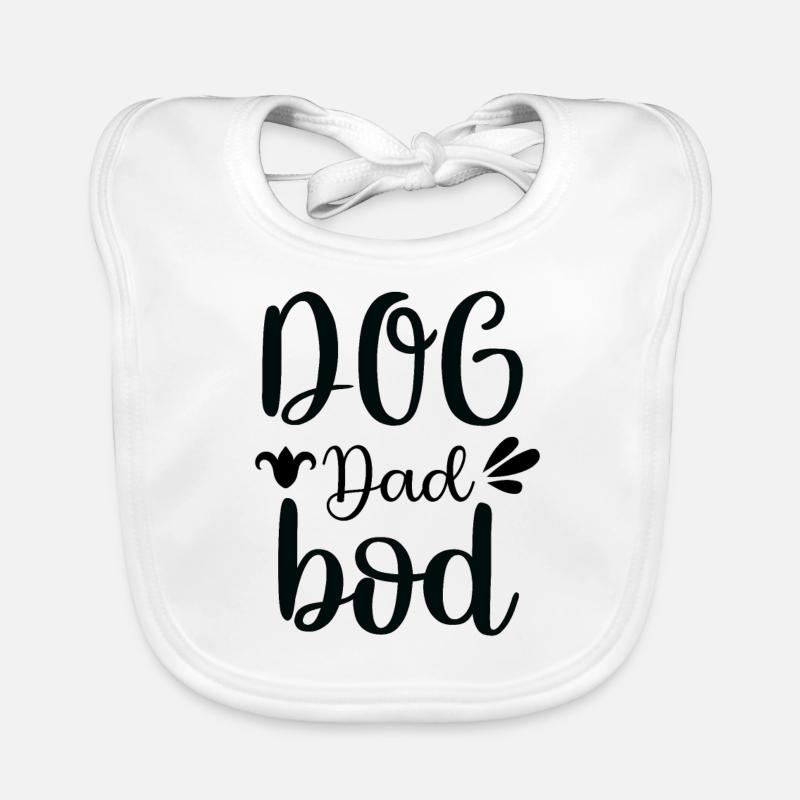 Chien Papa Bod Bavoir bio Bébé
