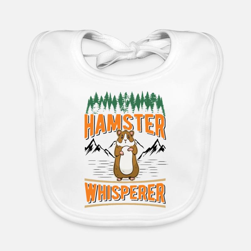 Hamster Whisperer Hamster Doré Hamster Bavoir bio Bébé