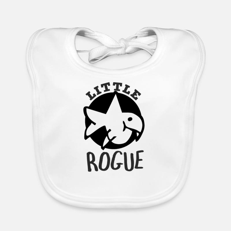The rascal is a--little scoundrel Organic Baby Bibs