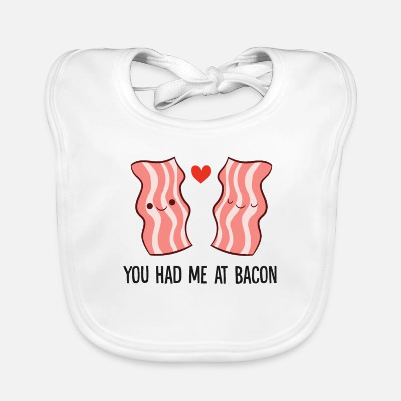 You Had Me At Bacon Organic Baby Bibs