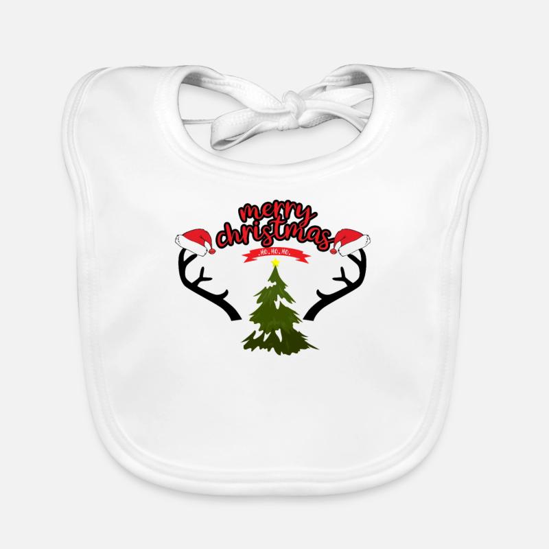 Joyeux Noël Ugly Christmas Bavoir bio Bébé