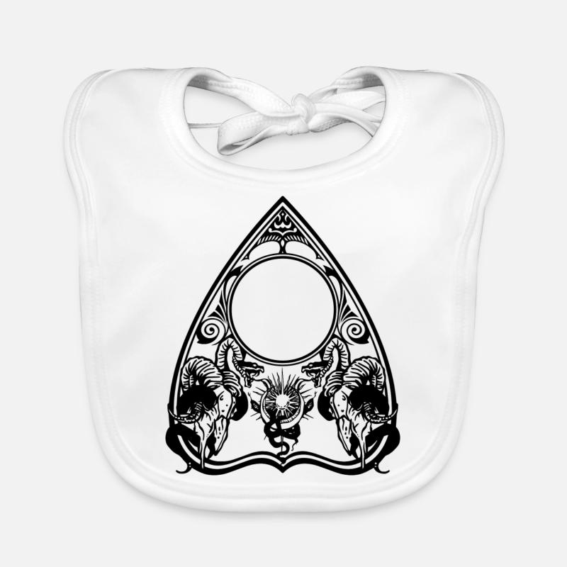 Planchette Devil Halloween Bavoir bio Bébé