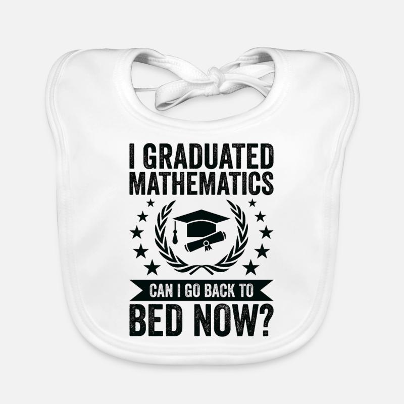 Ich Habe Mathematik Studiert Baby Bio-Lätzchen
