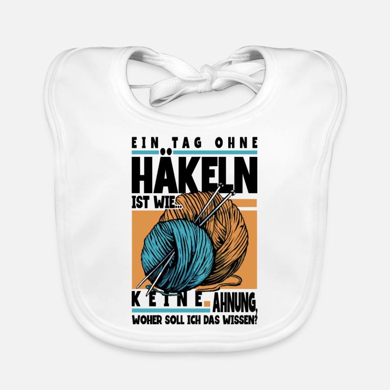 Häkeln Baby Bio-Lätzchen