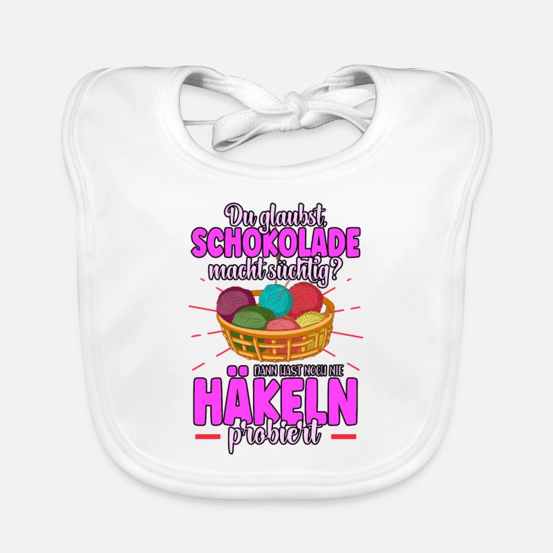 Häkeln Baby Bio-Lätzchen