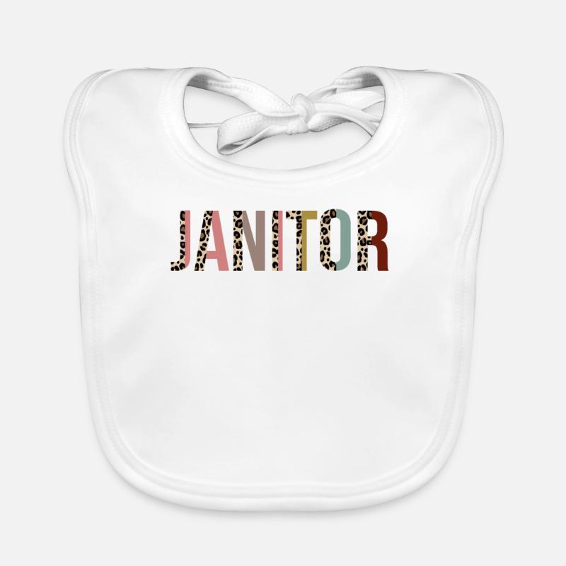 Janitor Organic Baby Bibs