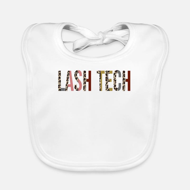Lash Tech Organic Baby Bibs