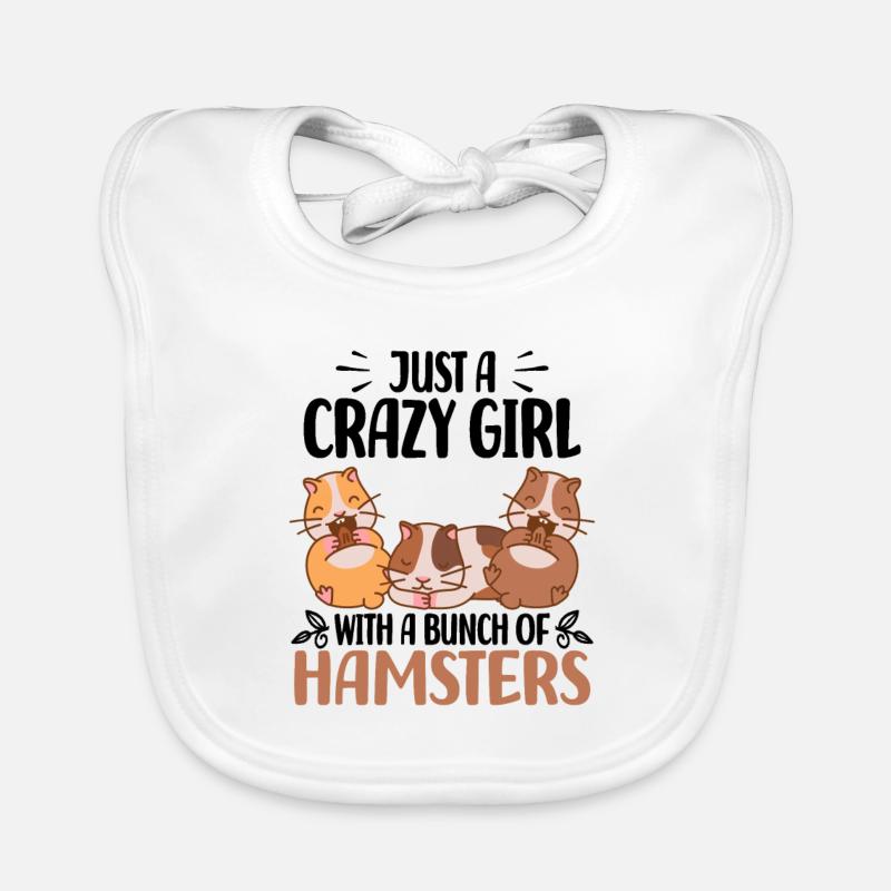 Hamster Organic Baby Bibs
