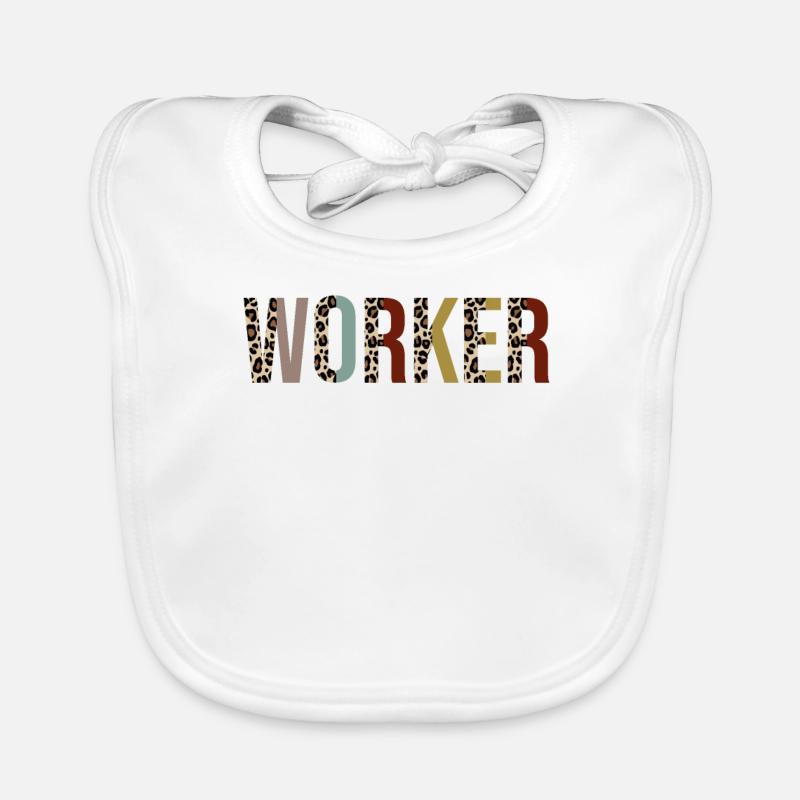 Arbeiter Baby Bio-Lätzchen