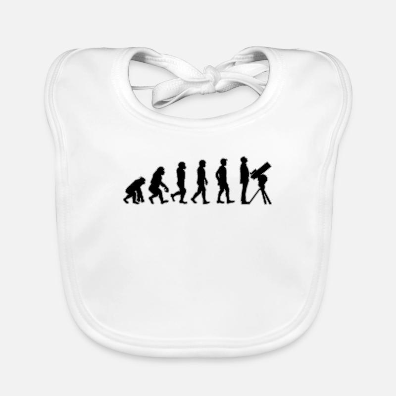 Astronomy Evolution Space Stars Universe Moon Baby Bio-Lätzchen