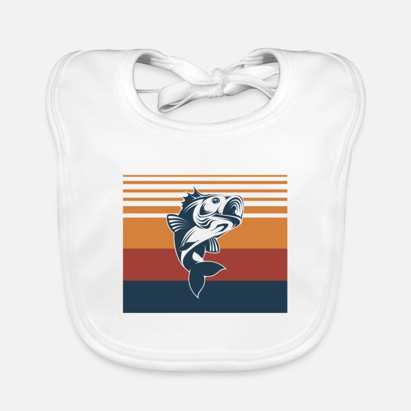 Pêcheurs Pêche Pêche Pêcheurs Pêcheurs Poisson Poisson Bavoir bio Bébé
